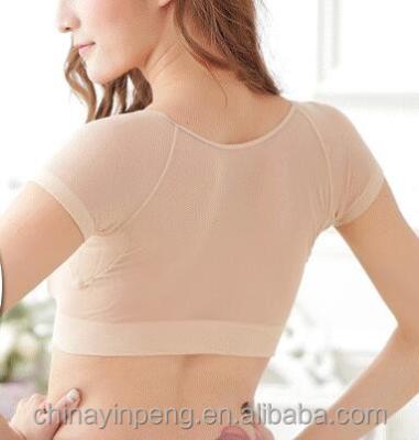 China Antibacterial Ultra Thin Underarm Sweat Absorbent Underwear (Half Length) Containing Sweat Pad NBSW020 for sale