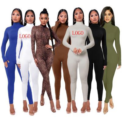 China 2022 New Arrival Breathable Spring Clothing Custom Rompers Jumpsuit Women Long Sleeve Elegant One Piece Jumpsuit for sale