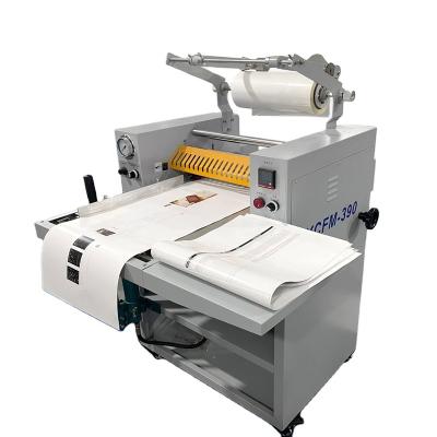 China Glossy A3 A4 Hydraulic Laminating & Matte Laminating Oil Heating Laminator Machine for sale