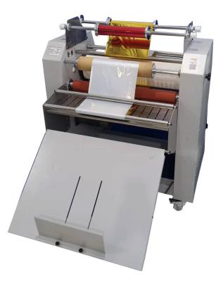 China Laminating Gold Foiling Oil Heating Hydraulic Laminator A3 A4 Film Laminating Machine for sale