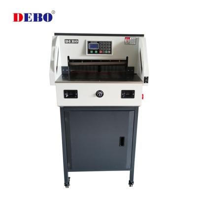 China Brand New Printing Shops Low Price Dual Rail Paper Cutter Debo Paper Slitter for sale