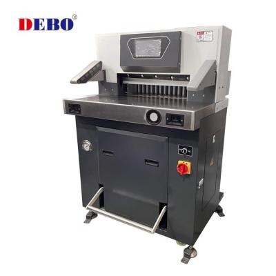 China Printing Stores New Product 2022 Automatic Book Paper Cutter Debo Paper Cutter With Good Price for sale