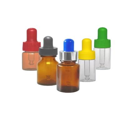 China De chemische/Kosmetische Flessen van het Glasdruppelbuisje, 20ml-Glasfles met Eyedropper GLB Te koop