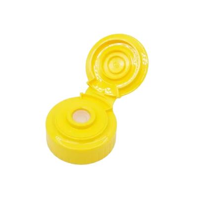 China AMAN 38 / 400 High Sealed and Leakage-Prevention PP Yellow Honey Bottle Cap with Screw Cap and Aluminum Foil for sale