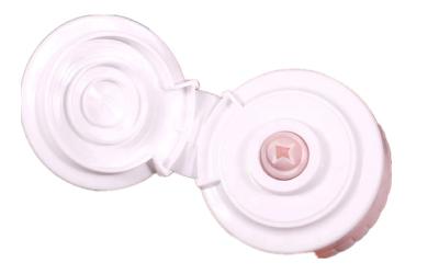 China 38/400 Flip Top No Spill Honey Bottle Cap with Silicone Valve for Honey Ketchup Syrup for sale