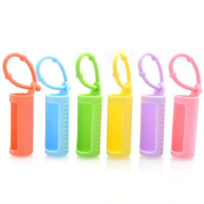 Китай 10ml Silicone Roller Gemstone 5ml Roll On Bottles Holder Sleeve Essential Oil Carrying Case Travel Protective Cover продается