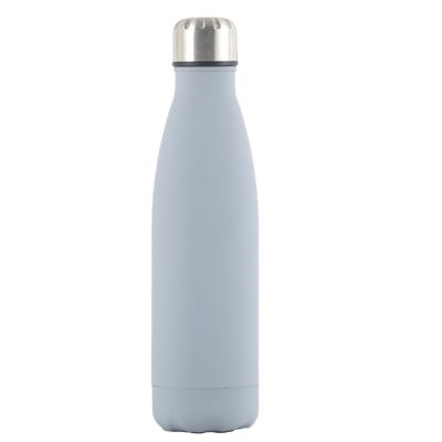 China PORTABLE 350-1000mL Rubber Paint Bullet Bottom 304 Stainless Steel Vacuum Thermos Mugs 500ml Capacity 13 Colors for sale