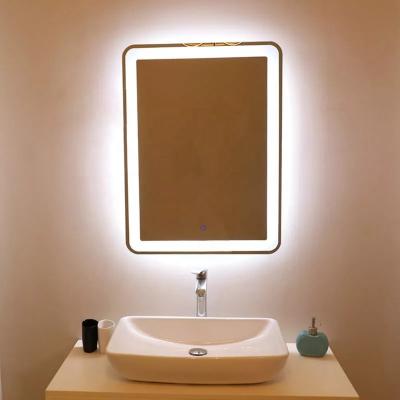 China Led Magnifying Bathroom Mirror Wall Hanging Magnifying 10x 3x 5x Customized Makeup Vanity Mirror Lights Single Wall Lamp for sale