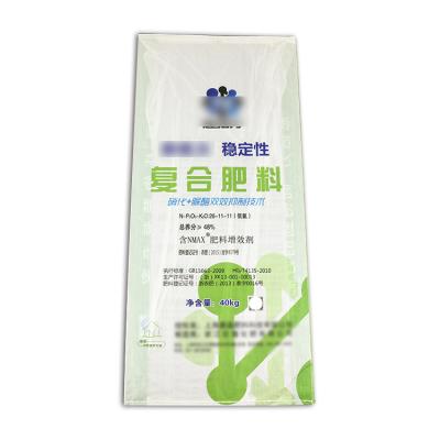 China Cement Organic Fertilizer Moisture Proof Packaging PP Woven Bag For Industrial Agriculture for sale