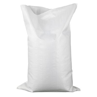 China Competitive Price 100kg PP Woven Garbage Moisture Proof White Bags Packing Bag for sale