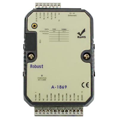 China 8DO Relay Output Ethernet I/O Remote Module (A-1869) A-1869 for sale