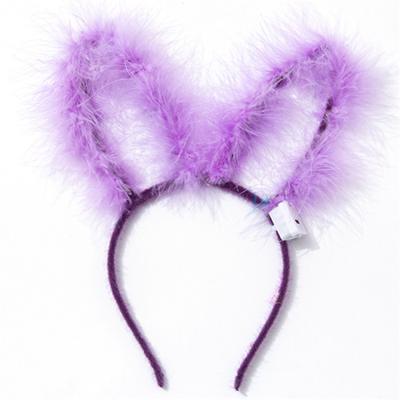 China New Design LED Headband Toys with Girls Party Ear Bunny Light Up and Music Children Light Up Sundries Toys for sale