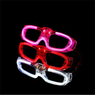 China Holiday Shutter Shades Neon Light Up Outdoor Toys Events Party Flashing Glasses Light Up Miscellaneous Toys for sale