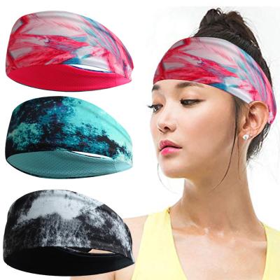 China European and American Style Accept Customized Simple Sports Running Yoga Headband for sale