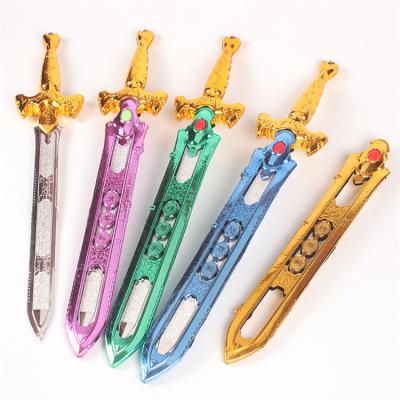 China Best Selling Kids Electric Toys Wholesale Funny Toy Sword Medieval Knight Sword Do Not Hurt Kids Toys For Child for sale