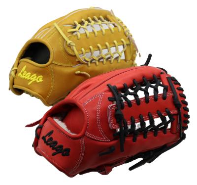 China Resistance 12.75inch Japanese pro kip leather right hand throw baseball gloves with leather lace with pocket packing for sale