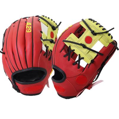 China Custom Professional Baseball Gloves Baseball Gloves And Softball Gloves Synthetic Leather Gloves for sale