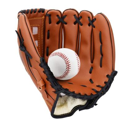 China Wholesale Custom PU PVC Kip Leather Pigskin Professional Baseball Glove PVC Baseball Glove for sale