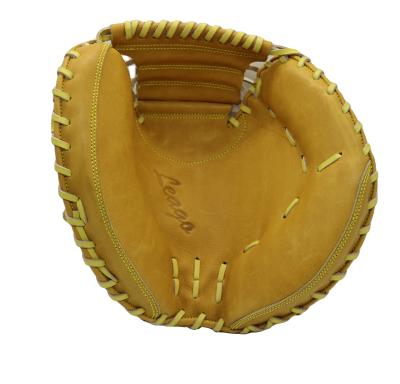 China High Quality Custom Logo Resistance Embroidery Kip Catcher Baseball Glove Baseball Training Gloves for sale