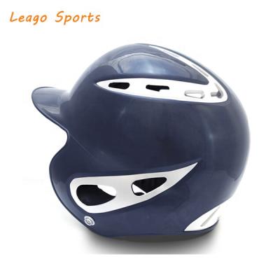 China Baseball Game Black Baseball Batting Helmet for sale