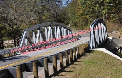 China De amfibische Brug van de Staalbundel, Bescherming van de de Hete Onderdompelings de Gegalvaniseerde Oppervlakte van de Bundelhangbrug Te koop