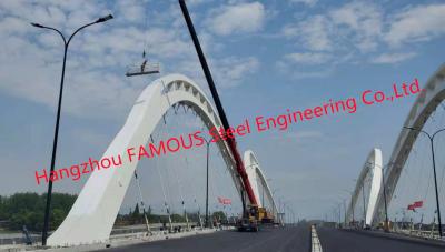 China De Brug van de staalboog met Hoge Ladingscapaciteit voor Bruggen met Sidework voor Bouwbrug Te koop