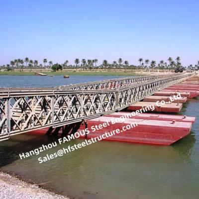 China 2.5 Tons Load Bearing Portable Floating Bridge Anodizing Surface Treatment for sale