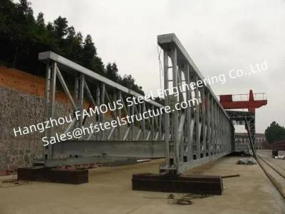 China Pre-engineered Temporary Modular Bridge Lightweight Steel Overcrossing Project 200-type for sale