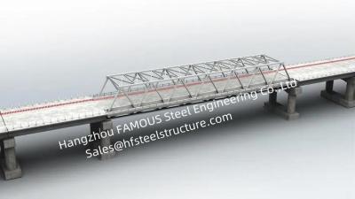 중국 단 하나 긴 경간 모듈 강철 교량 제작 뜨거운 직류 전기를 통한 그려진 처리 판매용