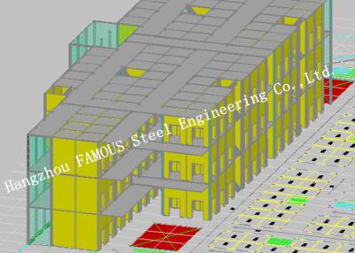 China Estudos de projetos arquitetónicos e estruturais do baixo projeto comercial da construção da construção de aço da elevação à venda