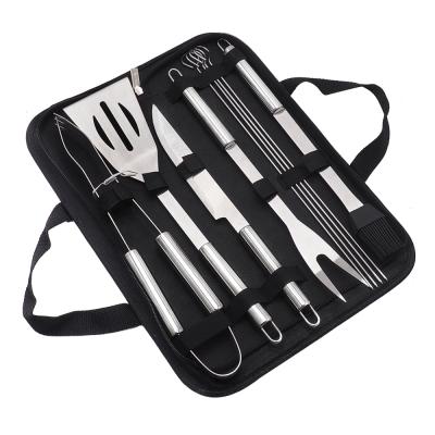 China New Product Easily Cleaned Stainless Steel BBQ Tools BBQ BBQ Accessories Set BBQ Grill Tool Stainless Steel for sale