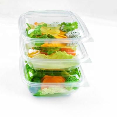 China Material Factory Price Small Blister Plastic Fruit Salad PP Lunch Fruit Packing Boxes for sale