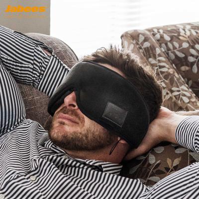 China New In-Ear Jabees Washable Handsfree Foldable Sleep Music Bluetooth Eye Mask Wireless Earphones for sale