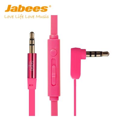 China For all high quality audio devices 3.5 mm male to stream audio cable aux. male plug stereo with mic for sale