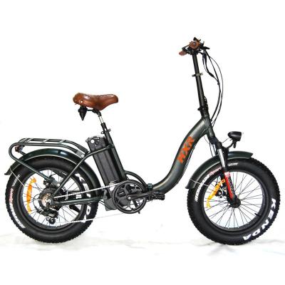 China 20 inch aluminum 500W folding fat tire electric bike for sale for sale