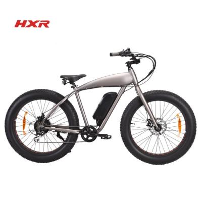 China Fat alloy 26x4.0 tire aluminum ebike with big power 500w motor for sale