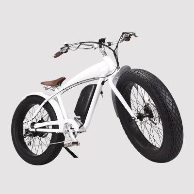 China Aluminum alloy lithium battery new style fast fat tire electric bike for sale