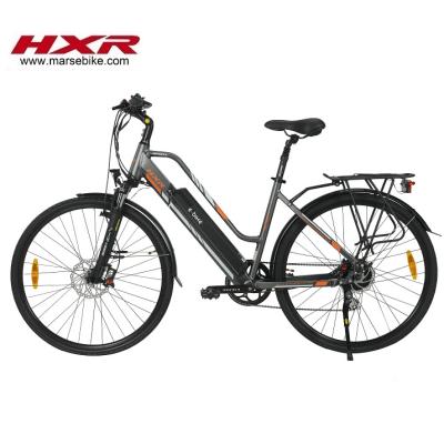 China New Model Aluminum Alloy Hidden Battery City Electric Bike For Lady for sale