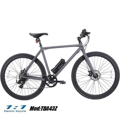 China Colorful Aluminum Alloy One Speed ​​Fixed Gear Electric Bicycle for sale