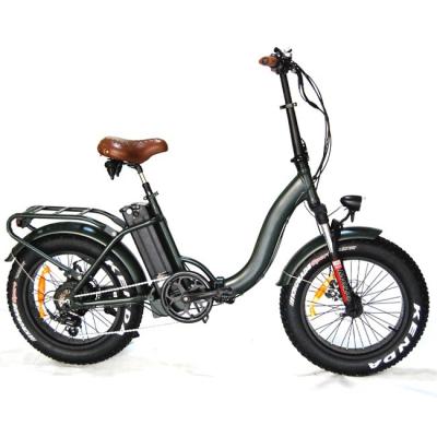 China 20Inch Aluminum Alloy 6061 Aluminum Alloy Folding Ebike Step-Thru Women Electric Bicycle for sale