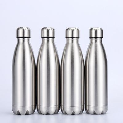 China PORTABLE Cheap Flask Cola Shaped Water Bottle Insulated Stainless Steel Water Bottle Vacuum Cup for sale