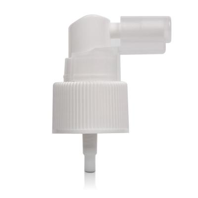 China Non Spill White PP Nasal Sprayer Throat Spray Nasal Pump Sprayer for sale