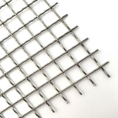 China Corrosion Resistance SUS 304 316 316l 6 8 10 12 14 20 Mesh Stainless Steel Crimped Woven Wire Mesh Popular Supplier for sale