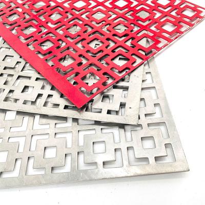 China Corrosion Resistance Decorative Perforated Metal Stainless Steel Sheets Perforated Plates for sale