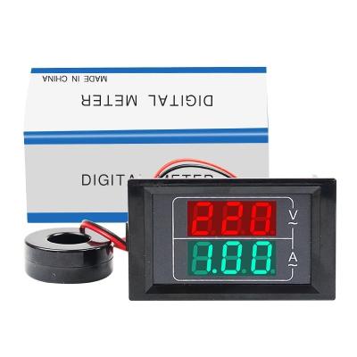 China AC50-500V 220V Dual Display Voltage Meter Detector Amperimetro LED Electric Instrument PDM-5035VA Current Voltmeter Ammeter for sale