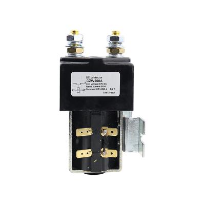 China 200A Contactor 12VDC 24V 36V 48V 60V 72V Use For Electric Vehicles And Engineering Machinery DC Contactor CZW200A for sale