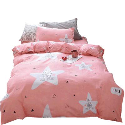 China Children Gifts Cartoon Kids Disposable Bedding Set Egyptian Cotton Single Size Duvet Cover Set for sale