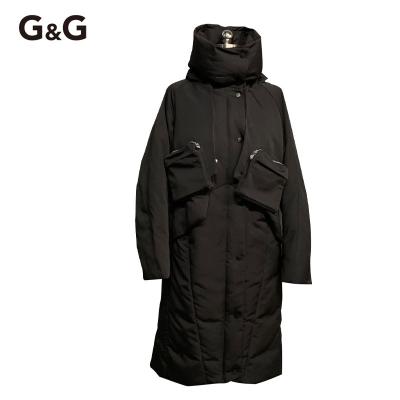 China New Windproof Women's Winter Coat Latest Design Down Coat High Quality Ladies Coat for sale