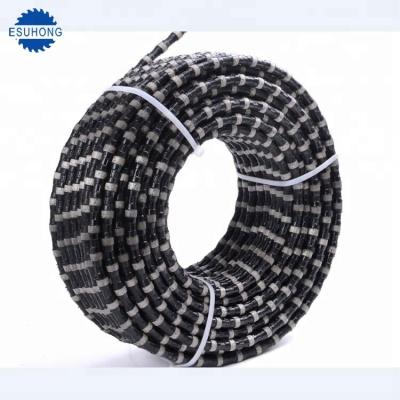 China Marble 11.5*40*6mm Diamond Wire Rope Saw for Marble Stone Cutting for sale