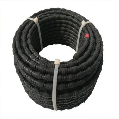 China Quarrying Granite Diamond Wire Saw Rope For Quarrying High Low Medium Hardness Granite Marble for sale